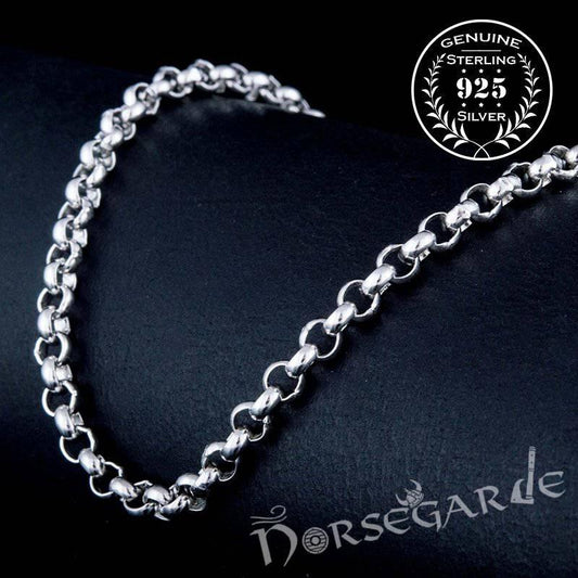 Handcrafted Chain Necklace - Sterling Silver