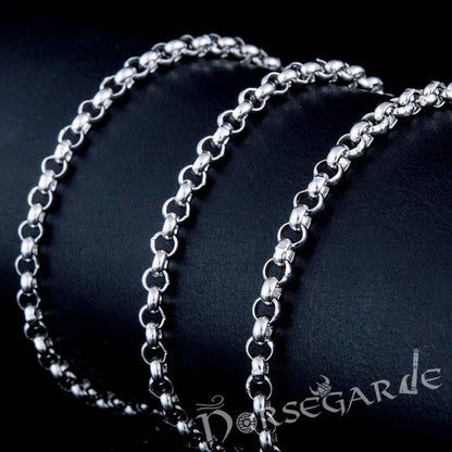 Handcrafted Chain Necklace - Sterling Silver