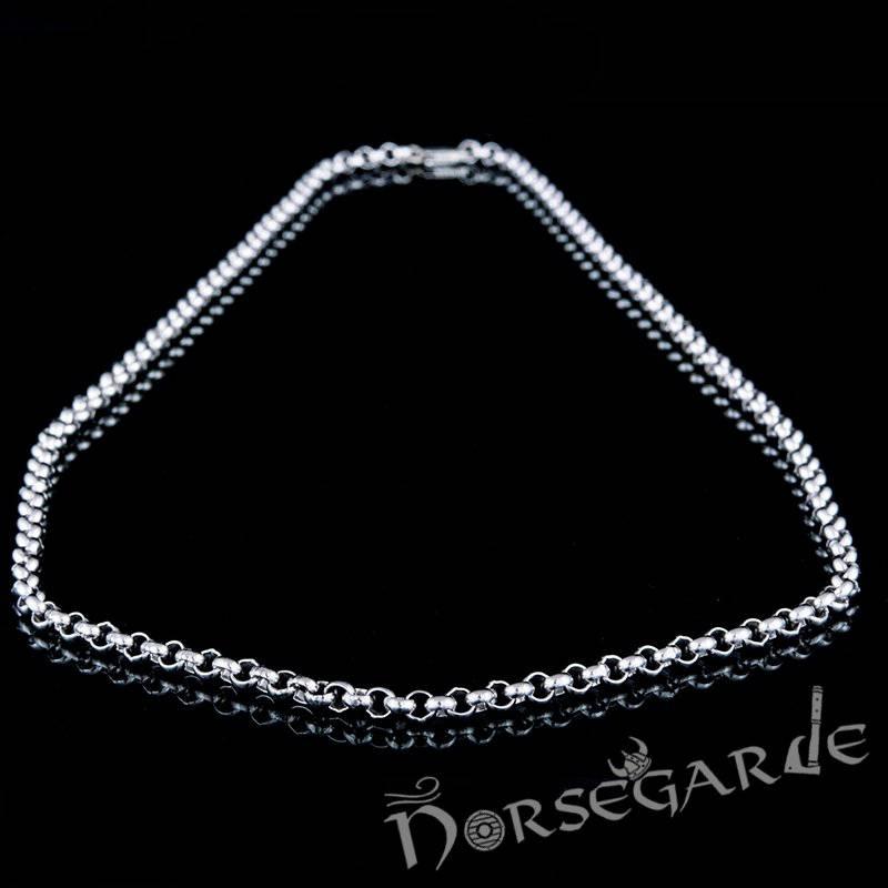 Handcrafted Chain Necklace - Sterling Silver