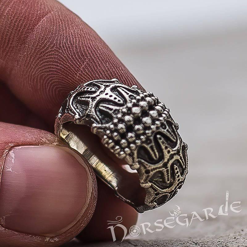 Handcrafted Draupnir Legend Ring - Sterling Silver