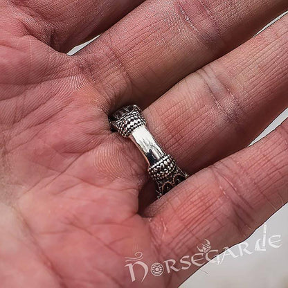 Handcrafted Draupnir Legend Ring - Sterling Silver