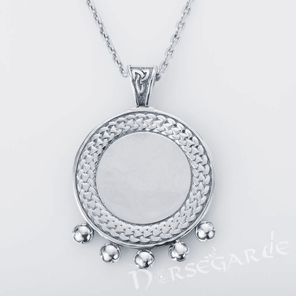 Handcrafted Freya's Wisdom Pendant - Sterling Silver