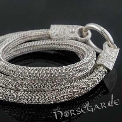 Handcrafted Heavy Weave Chain - Sterling Silver