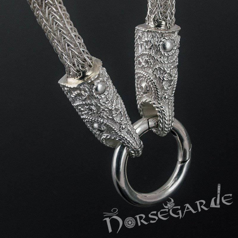 Handcrafted Heavy Weave Chain - Sterling Silver