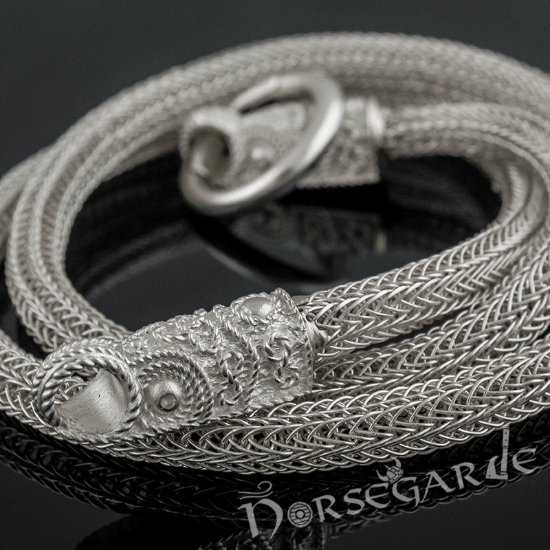 Handcrafted Heavy Weave Chain - Sterling Silver