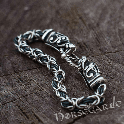 Handcrafted King's Chain Bracelet - Sterling Silver
