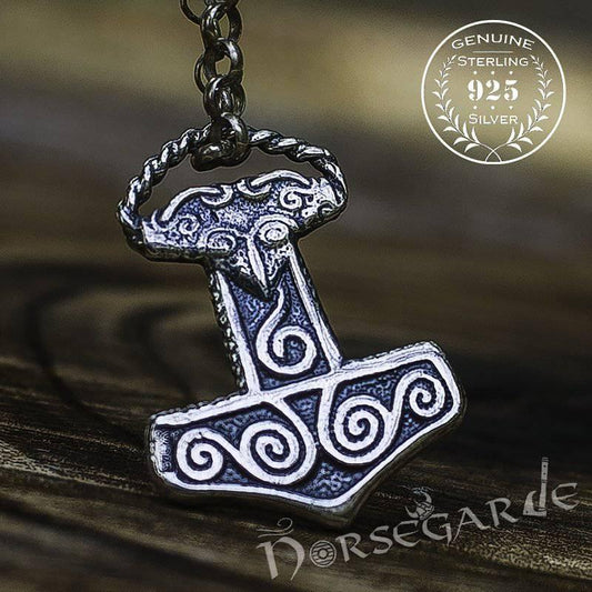 Handcrafted Miniature Scania Mjölnir - Sterling Silver
