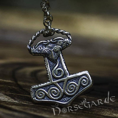 Handcrafted Miniature Scania Mjölnir - Sterling Silver