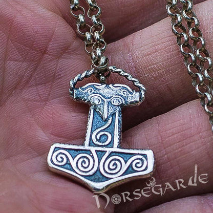 Handcrafted Miniature Scania Mjölnir - Sterling Silver