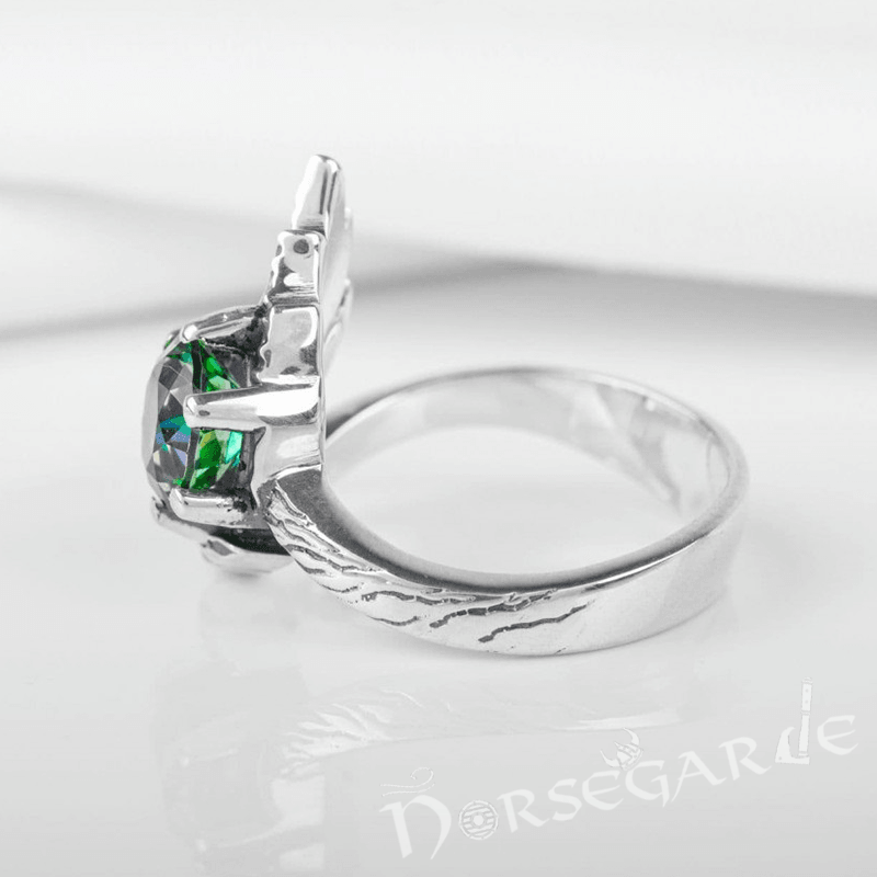 Handcrafted Nature's Treasure Ring - Sterling Silver