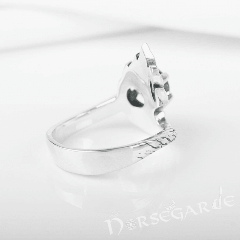 Handcrafted Nature's Treasure Ring - Sterling Silver