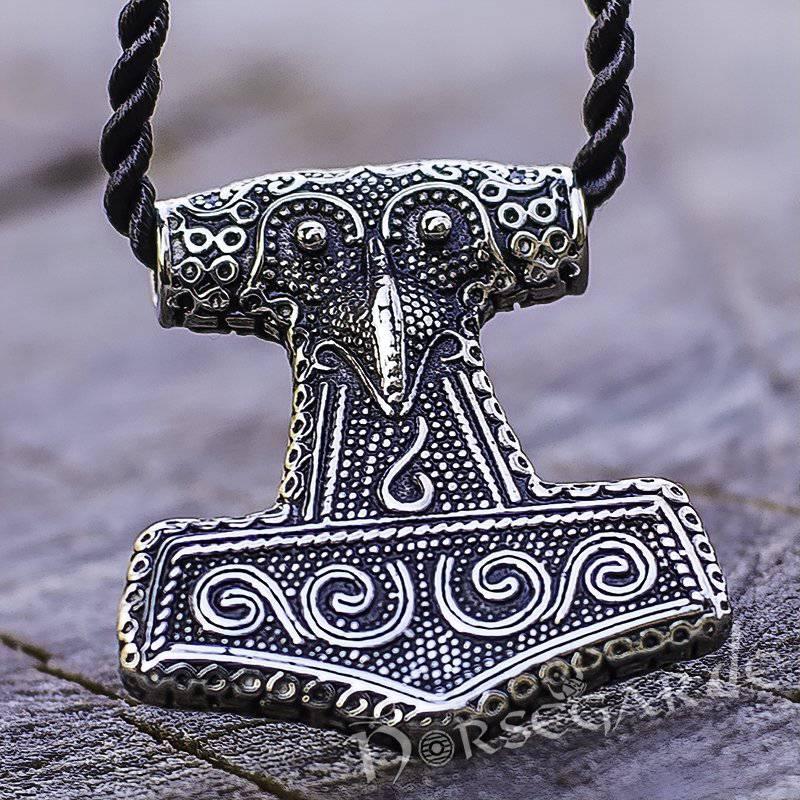 Handcrafted Scania Island Mjölnir Replica - Sterling Silver
