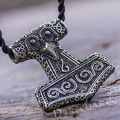 Handcrafted Scania Island Mjölnir Replica - Sterling Silver