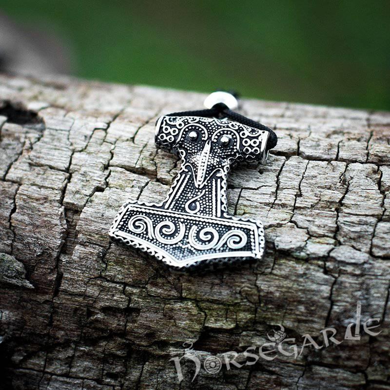Handcrafted Scania Island Mjölnir Replica - Sterling Silver