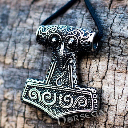 Handcrafted Scania Island Mjölnir Replica - Sterling Silver