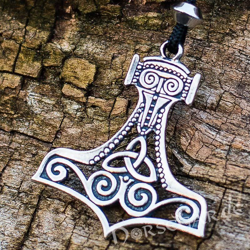 Handcrafted Silhouette Scania Mjölnir - Sterling Silver