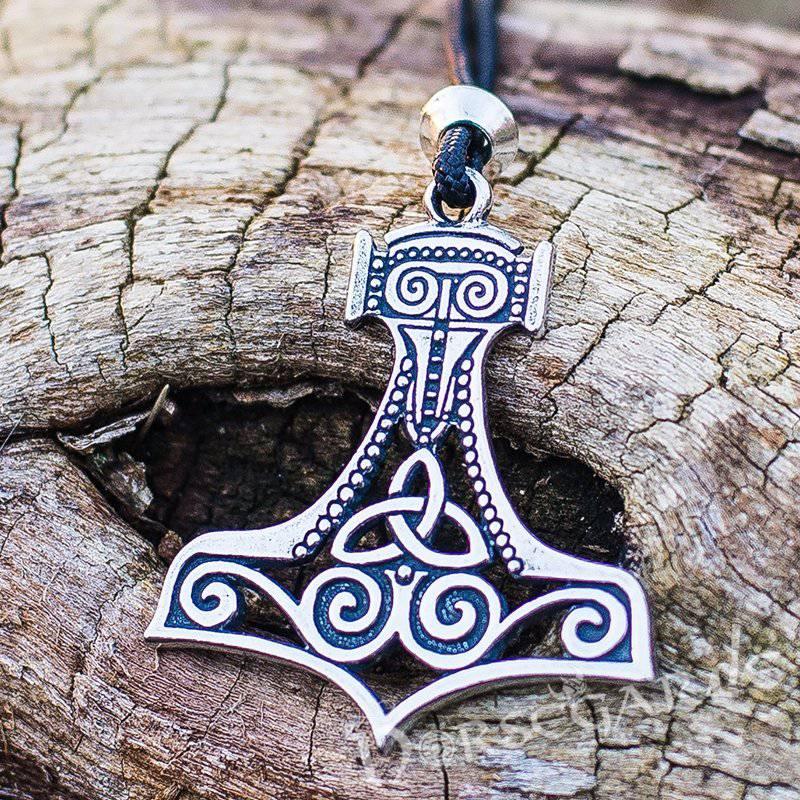 Handcrafted Silhouette Scania Mjölnir - Sterling Silver