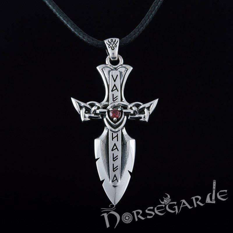 Handcrafted Valhalla Dagger Pendant - Sterling Silver