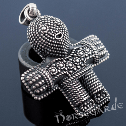 Handcrafted Viking Crucifix Replica - Sterling Silver