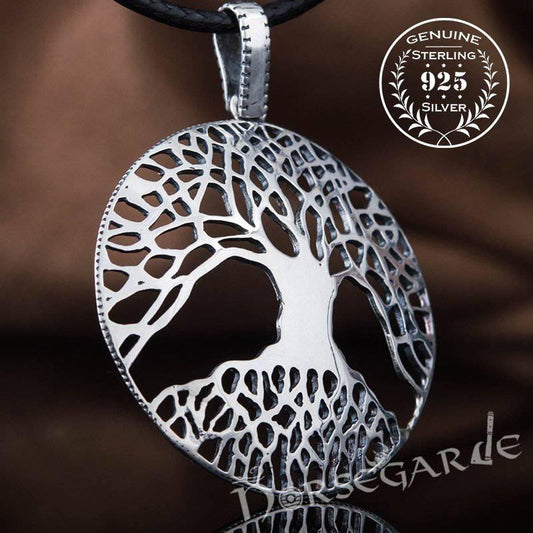 Handcrafted Yggdrasil Light Pendant - Sterling Silver