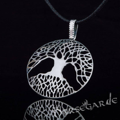 Handcrafted Yggdrasil Light Pendant - Sterling Silver