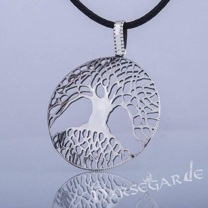 Handcrafted Yggdrasil Light Pendant - Sterling Silver