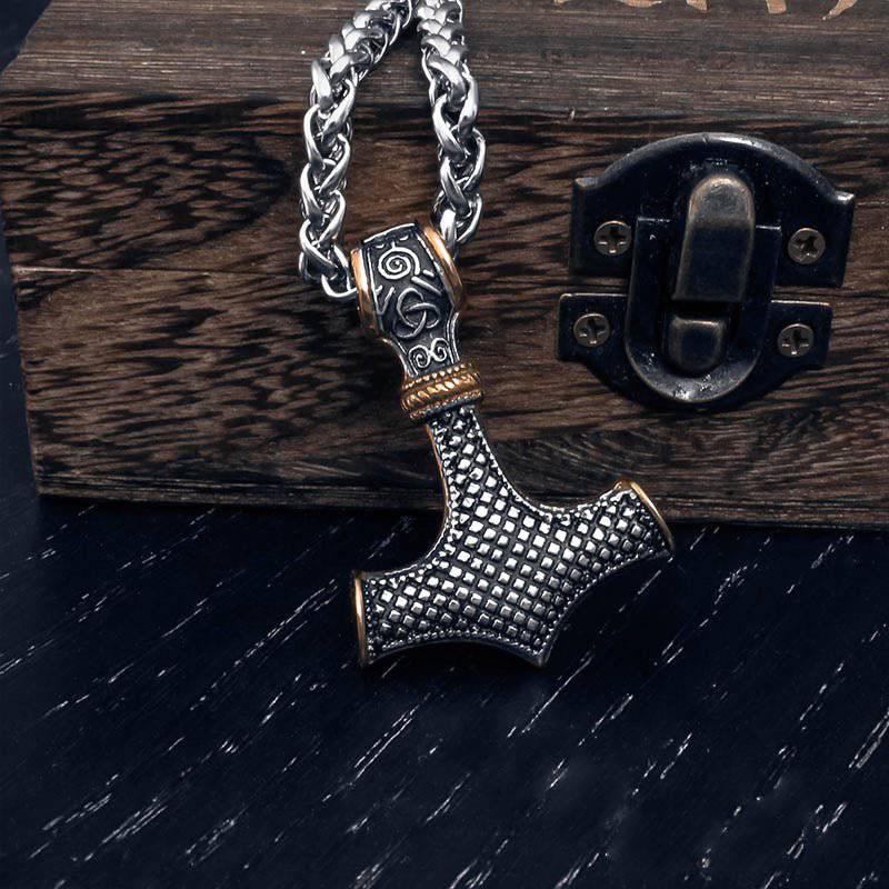 Ornamental Thor's Hoard Mjölnir - Sterling Silver