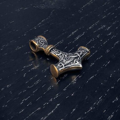 Ornamental Thor's Hoard Mjölnir - Sterling Silver
