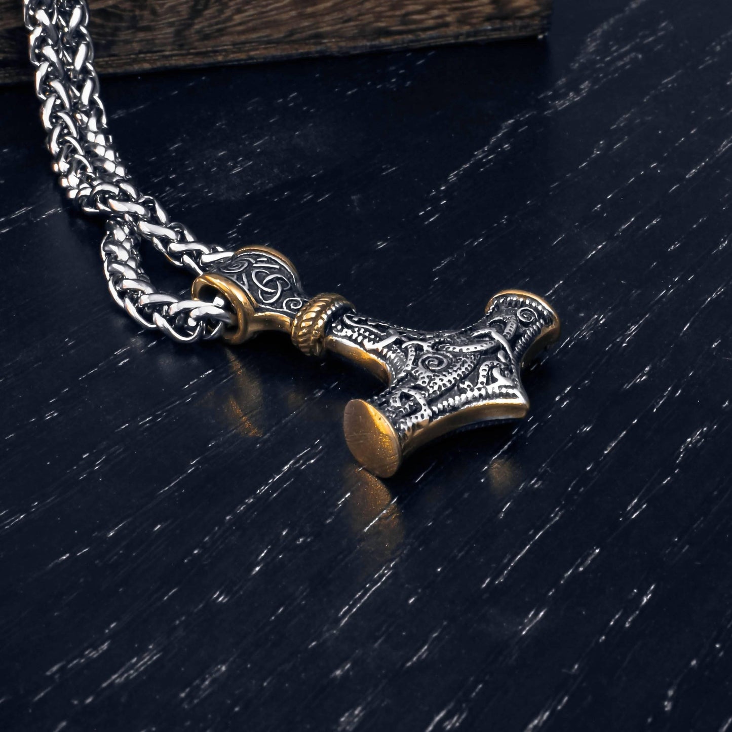 Ornamental Thor's Hoard Mjölnir - Sterling Silver