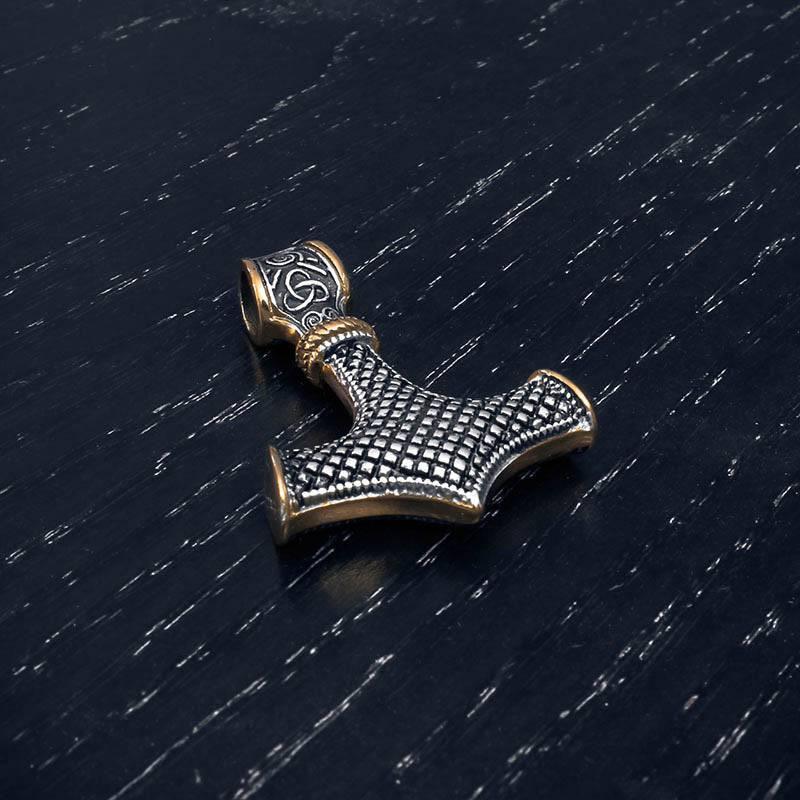 Ornamental Thor's Hoard Mjölnir - Sterling Silver