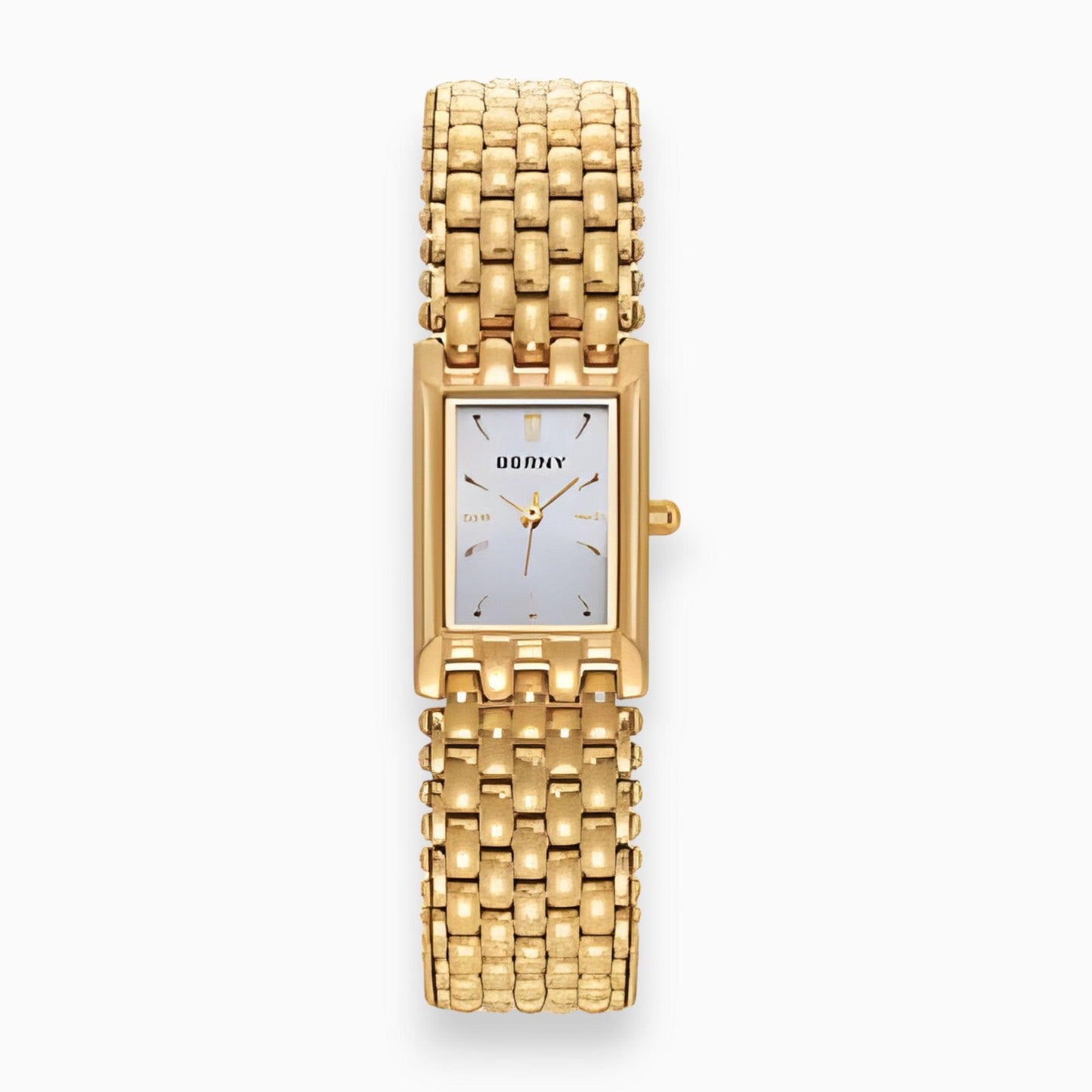 Elance | Luxury quartz watch, rectangular, with charm