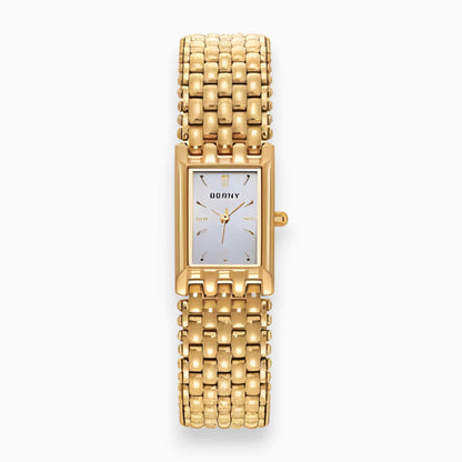 Elance | Luxury quartz watch, rectangular, with charm