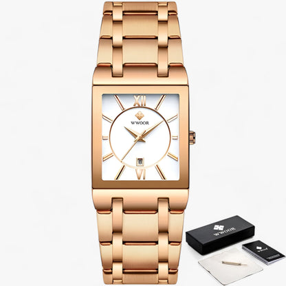Elance | Gold women's quartz watch