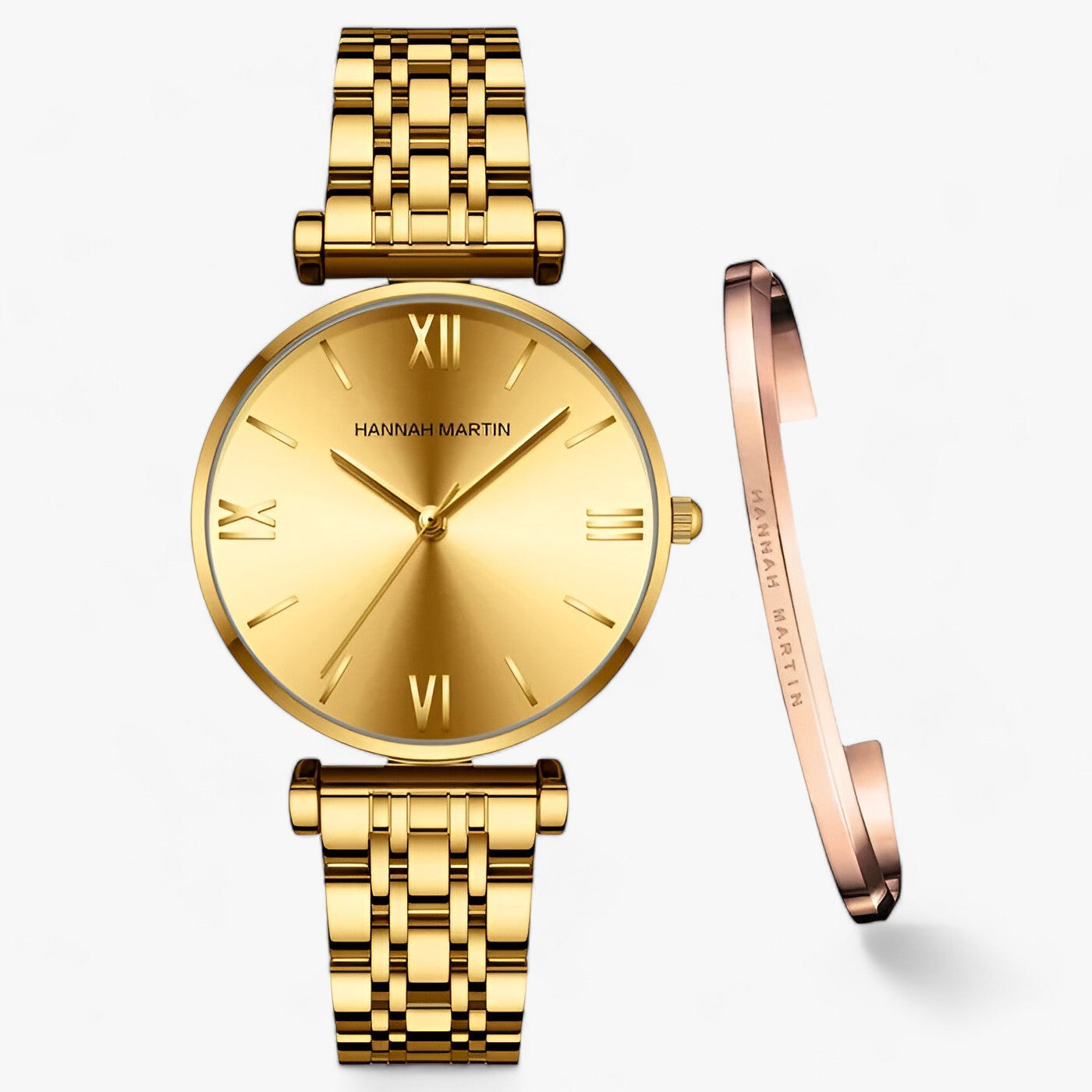Elegantly designed stainless steel women's watch