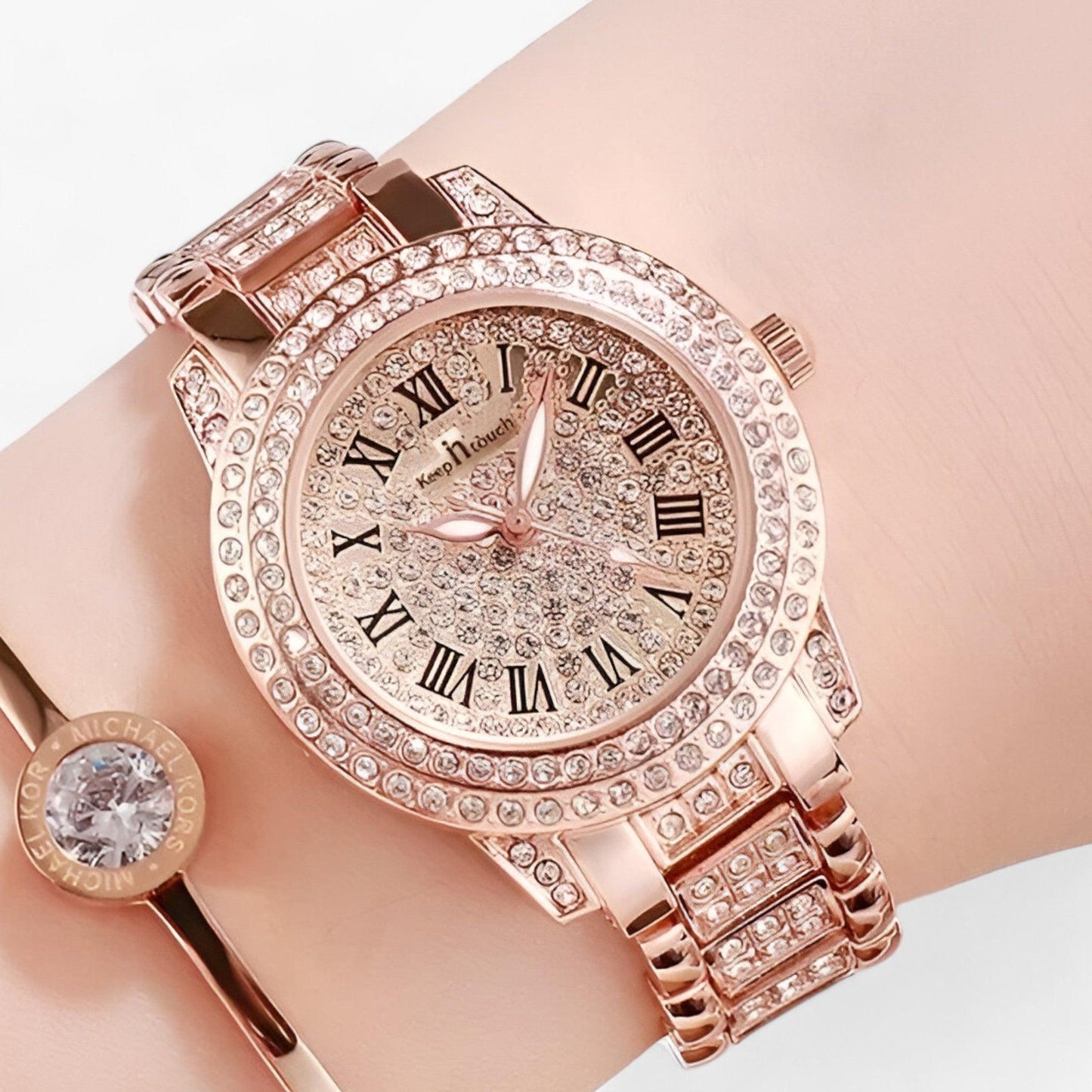 Éclat | Luxury watch with solid diamonds