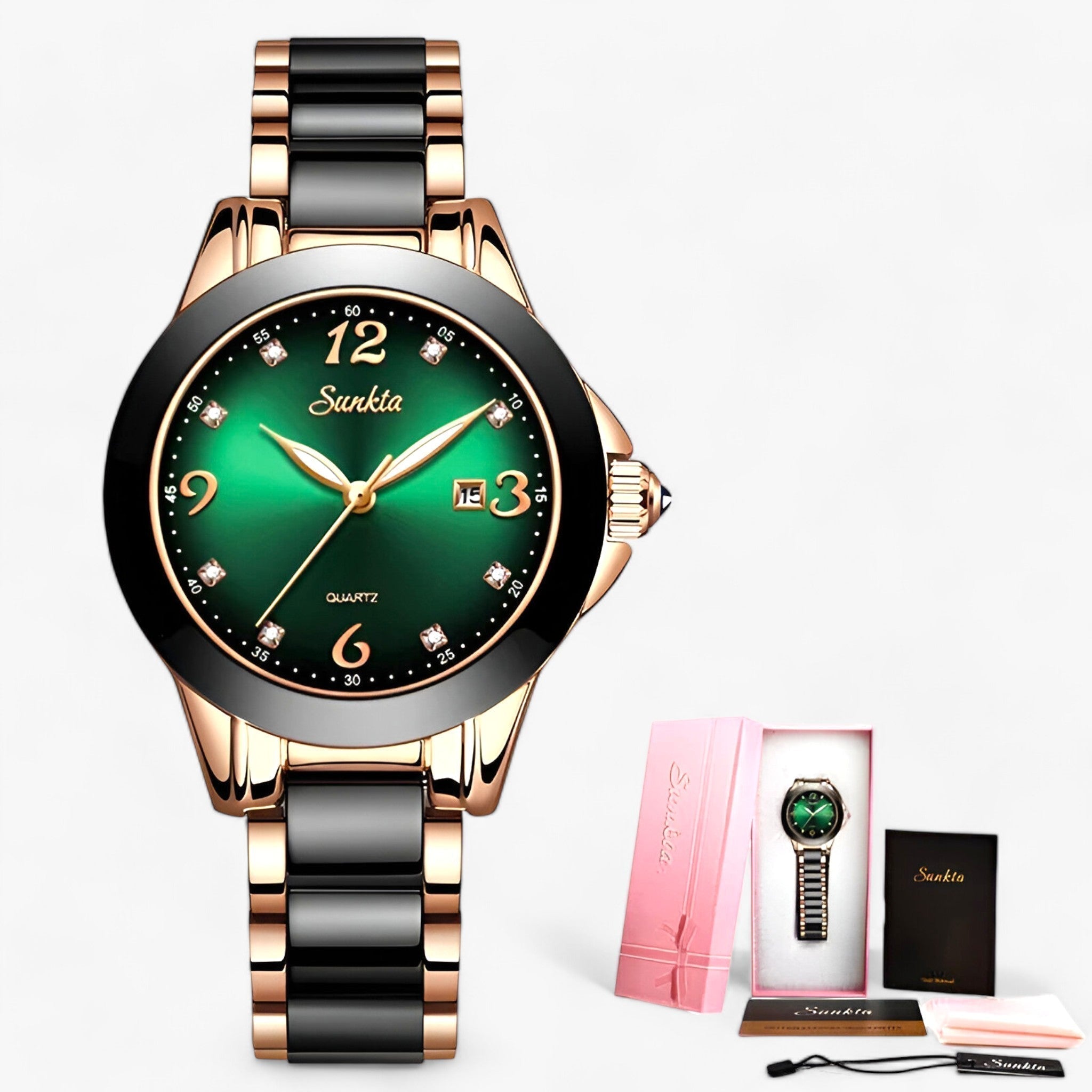 green rose gold