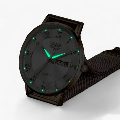 Tessa - Elegant steel mesh watch - Stylish everyday companion