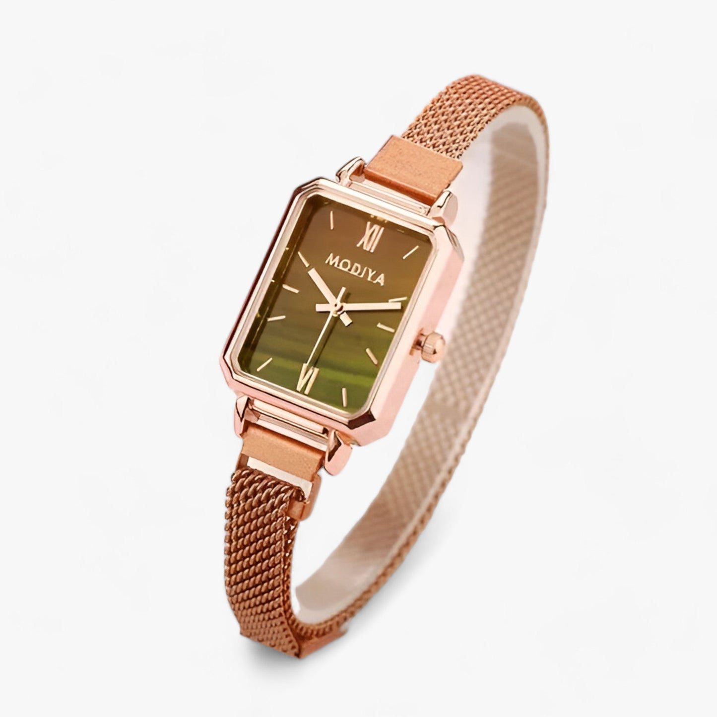 Diora | Elegant square watch with magnetic bracelet