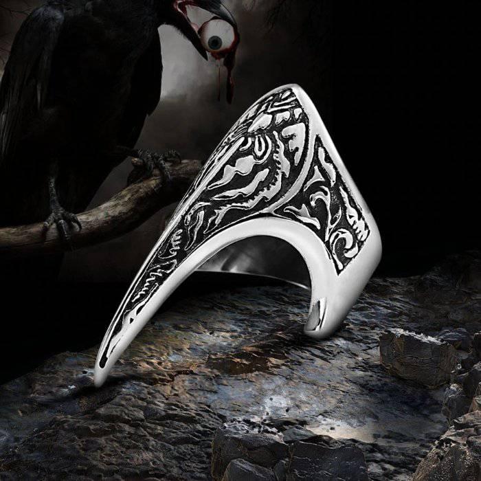 Raven Beak Ring - Stainless Steel