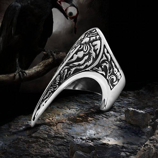Raven Beak Ring - Stainless Steel