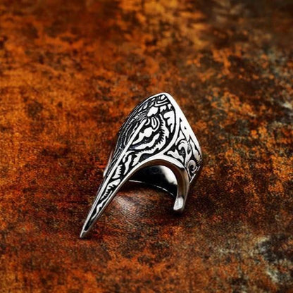Raven Beak Ring - Stainless Steel