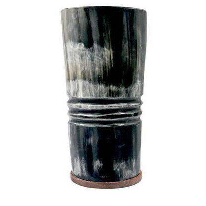 Redwood Base Drinking Horn Cup