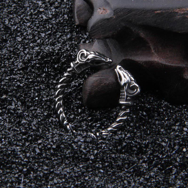 Thor's Goats Ring - Stainless Steel