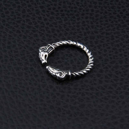 Thor's Goats Ring - Sterling Silver