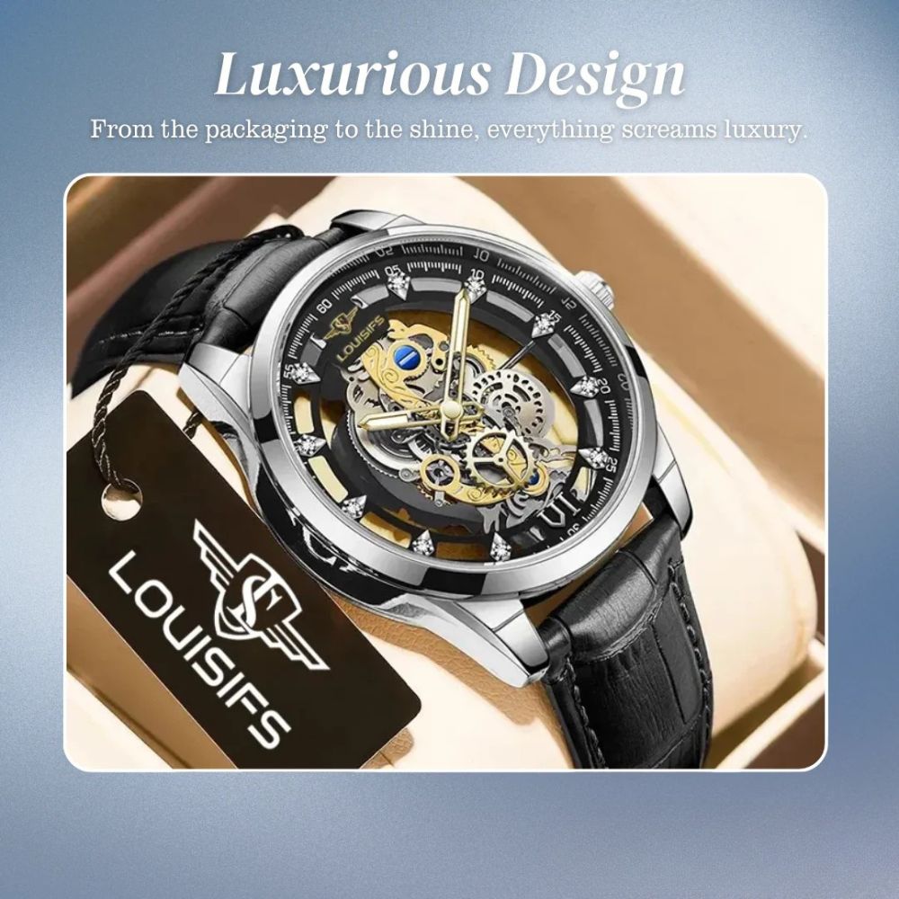 Orion | Double Sided Hollow Design Casual Business Watch | 40.5mm