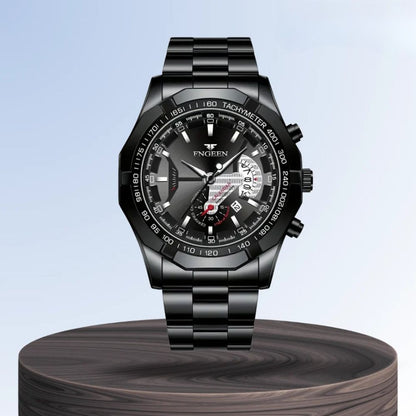 Scott | Men's Large Dial Creative Calendar Wristwatch | 44mm