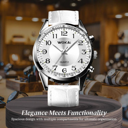 Jerick | Sleek Tachymeter Leather Watch