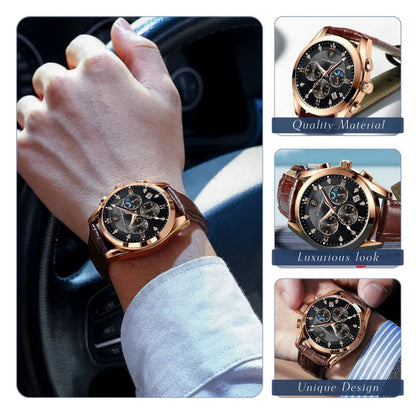 Nolan | Men's fashion Luminous Wristwatch