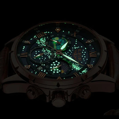 Liam - Elegant Moon Phase Watch
