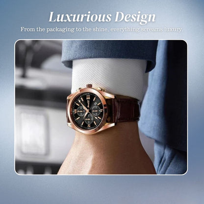 James | Men’s Chronograph Watch with Multi-Function Dial | 41mm